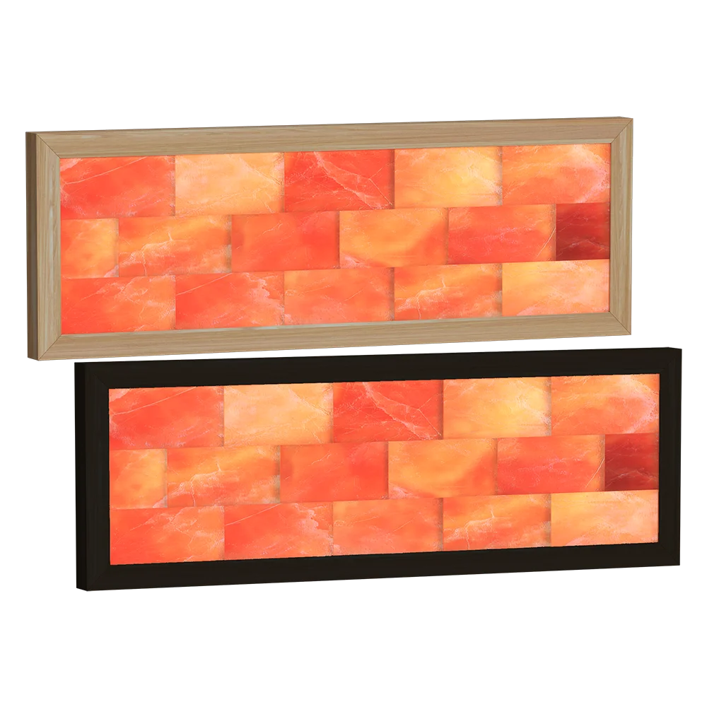 Himalayan Salt Wall Horizontal Tiles Large