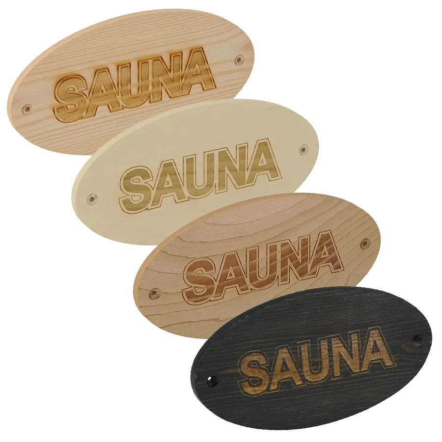 Sauna Signage