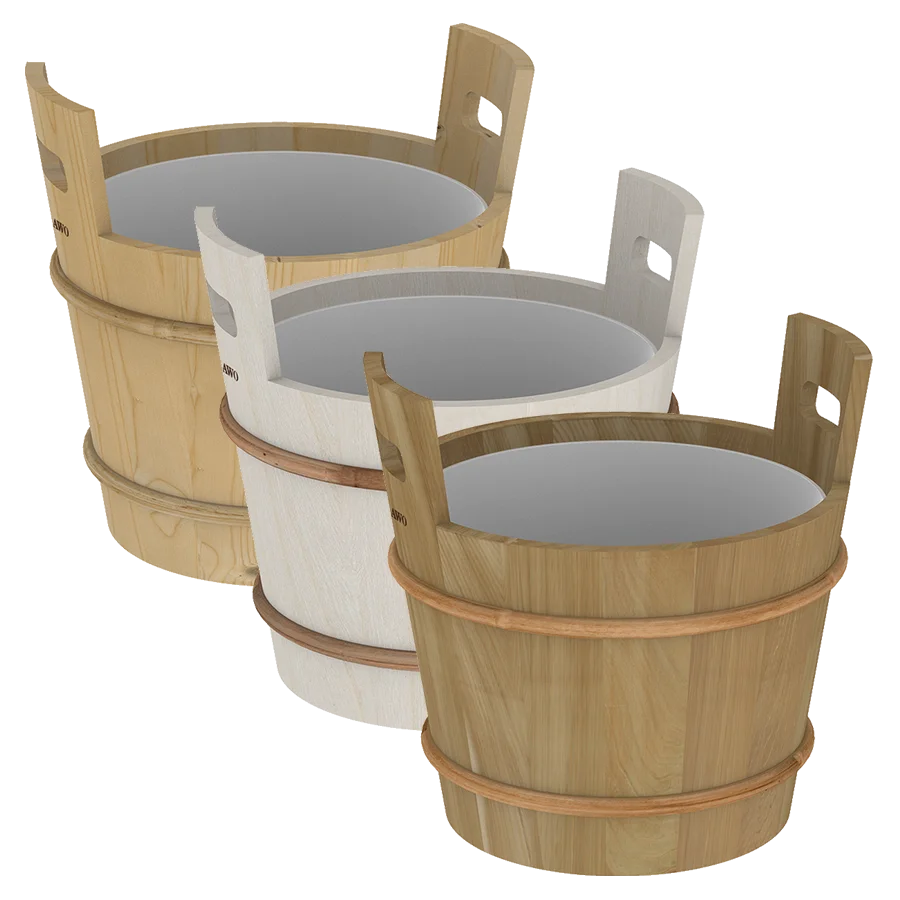 Wooden Pail 18L